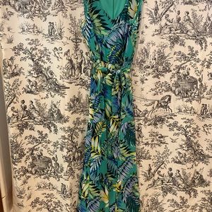 Nine West tropical maxi dress New without tags size 8